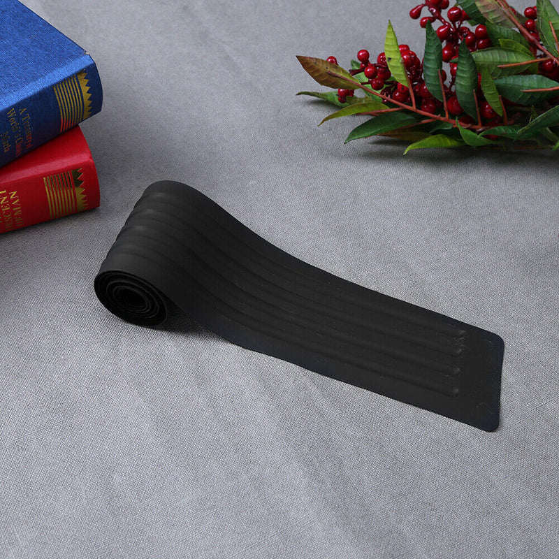 35.8 inch Rubber Trunk Door Entry Protector + Double-Sided Tape for Car SUV