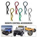 120pcs Bodyshell R Clip Pins for 1/8 1/10 1/12 Traxxas Axial RC Crawler Car