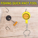 Fishing Quick Knot Fast Tie Nail Knotter Cutter Fishing Device (Yellow) Newly