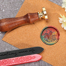#A Mushroom Sealing Wax Stamp Head Replace for Wedding Invitation Scrapbooking