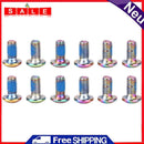 12pcs M5x8mm Disk Brake Bolts T25 Torx Titanium TI Bottle Holder Bolts Screws