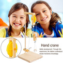 Teaching Aid Kids Toys Crane Building Block Assemble Toys Technology Production