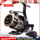 Metal Spool 5.2:1 Spinning Reel Drag Line Spool Fishing Tackle (HE3000) Newly