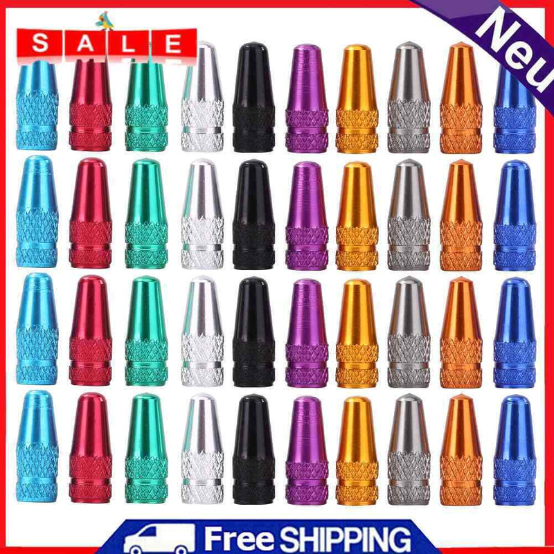 40x MTB Presta Valve Caps Bicycle Bike Wheel Tyre Stem French Air Valve Covers