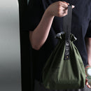 Canvas Insulation Bag Picnic Drawstring Lunch Box Pouch (Military Green) Newly