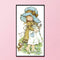 11CT Printed Partial Cross Stitch Craft Cute Girl Artwork Decor (VIP066)