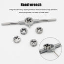 8pcs M3-M12 Metric Die Wrench Sets Circular Die Screw Thread Taps and Dies Newly
