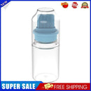 Portable Oil Bottle with Brush Barbecue Baking BBQ Liquid Gadgets (Blue)