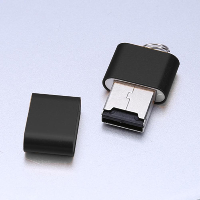 Mini Aluminium Alloy USB 2.0 T Flash TF Micro SD Memory Card Reader Adapter