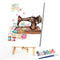 Abito Twirl manica a Dot Dot Smile | taglia 2T | gocce arcobaleno | Nuovo con etichette