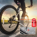 2pcs Bicycle Valve Stem Caps Aluminum for MTB Road Bike (American Red)