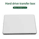 Laptop USATA Micro 1.8 inch SSD to 2.5 inch SATA Hard Drive Enclosure Case