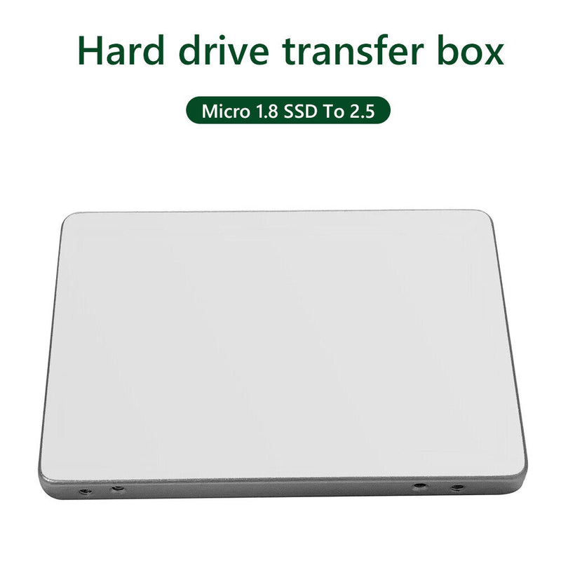 Laptop USATA Micro 1.8 inch SSD to 2.5 inch SATA Hard Drive Enclosure Case