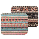 Water Coaster Durable Canvas Mice Mat Ethnic Style Mousepad Desk Cushion