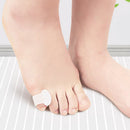 1 Pair Silicone Little Toe Thumb Separators Foot Bunion Hallux Valgus Correctors