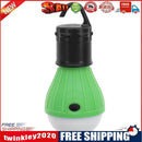 Mini Outdoor 3 LED 800LM Camping Tent Bulb Light Emergency Lamp (Green)
