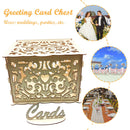 DIY Hollow Wooden Greeting Card Box Wedding Reception Supplies (JMO1774) Newly