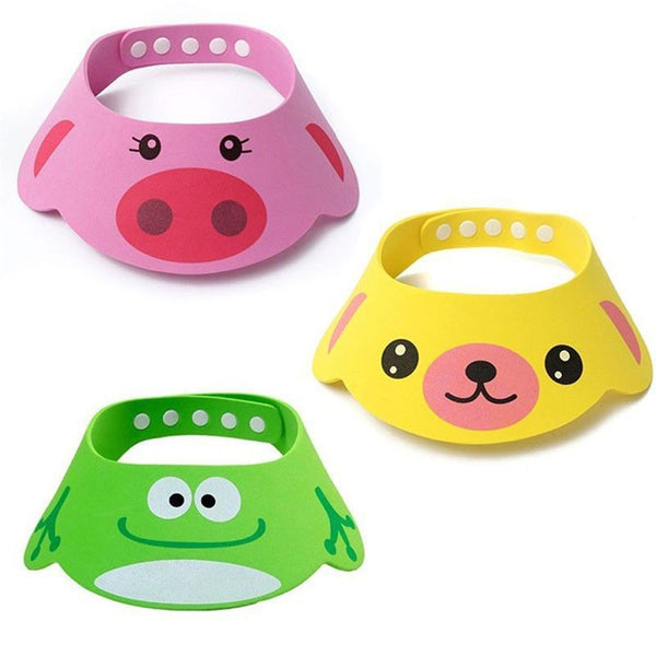 Ear Protection Bath Visor Shampoo Cap Baby Shower Hat Wash Hair Shield