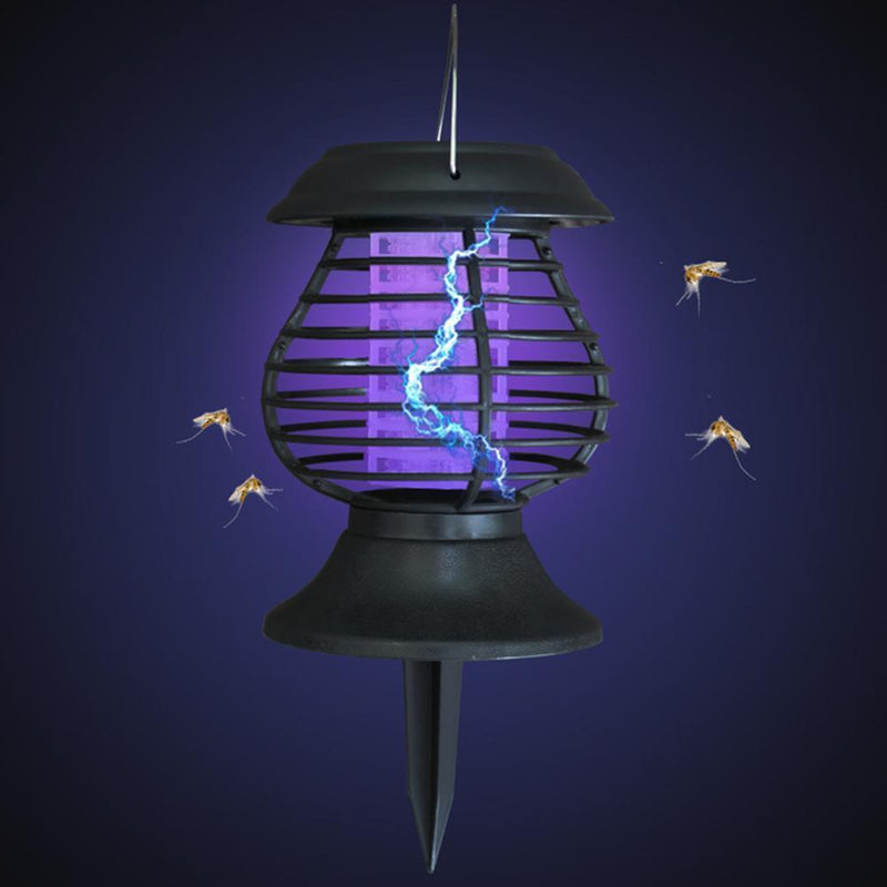 Mosquito Killer Solar LED Lamp Outdoor Waterproof Garden Insect Trap Light Newly