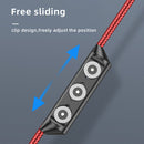3 in 1 Magnet Cable Plug Case Micro Type C 8 Pin Charger Plugs Storage Box