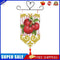 Christmas Banner Pendant DIY 14CT 2 Strands Cross Stitch Needlework (003)