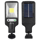 LED Solar Wall Light Outdoor Motion Sensor Lamp Garden Remote Lamp (30COB)