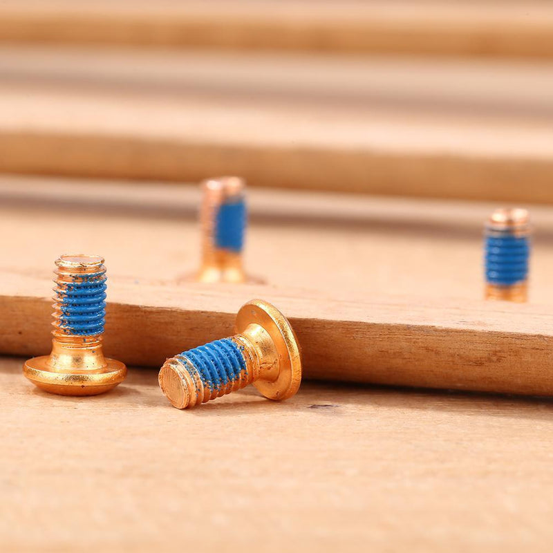 M5x8mm Disk Brake Rotor Bolts T25 Torx Titanium TI MTB Bike Water Bottle Bolt