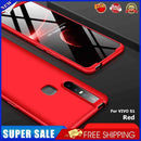 GKK Anti-Fall Case for VIVO V15 Frosted Hard PC Protective Case Back Cover Red