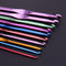 22pcs Crochet Hooks Yarn Crochet Needles Stitches Weave Knitted Craft Kit Newly