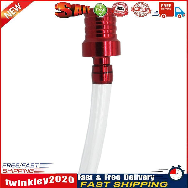 Motorcycle Gas Fuel Cap Valve Vent Breather Hose for ATV Dirt Bike(Red) Newly