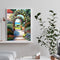 Garden Landscape Frameless DIY Oil Paint by Numbers Kit Handpainted Artwork