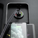Car Motorcycle Dual USB Charger QC3.0 Power Socket with Switch + Wires Newly