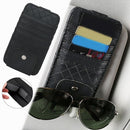 Ticket Holder Sun Visor Storage Bag Sunglasses Case Card Clip Ticket File