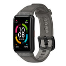 Watch Strap for HUAWEI HONOR Band 6 TPU Wristband Replacement Belt (Black) Newly