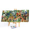 DIY Hand Paint on Canvas Animal Family Oil Picture Drawing Paint By Numbers