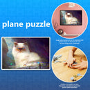 1000pcs DIY Light Giant Cat Puzzle Educational Learning Assembling Jigsaw Toys