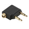 3.5mm Jack Audio Adapter for Airplane Travel Earphone Headphone (1pc) Newly