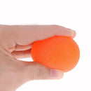 Hand Grip Muscle Power Train Jelly Fitness Finger Exerciser Ball(Orange)