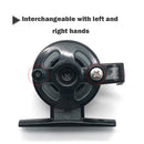 55mm Plastic Metal Winter Ice Fishing Reels Portable Fishing Reel (Black) Newly