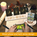2pcs Wooden Card Stand Witch Divination Tools Altar Tarot Cards Holder (1)