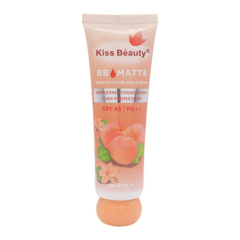 50ml Peach Makeup Primer Concealer Repairing Waterproof Moisturizing A2Z8