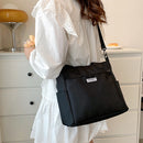 Casual Crossbody Bags Oxford Cloth Shoulder Handbags Solid Travel Shopping Purse