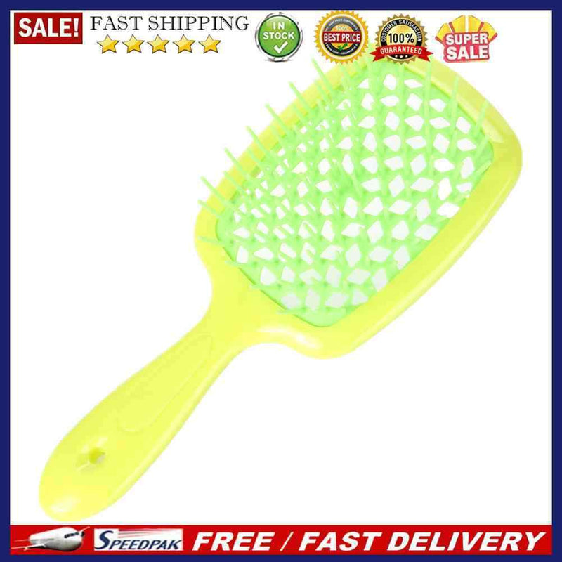 Wide Teeth Air Cushion Combs Women Scalp Massage Hollow Grid Dry Wet Airbag T