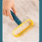 Portable Lint Remover Pet Hair Dust Brush Home Clothes Shaver (Yellow Blue)