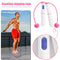 #A LED Digital Display Weighted Counter Smart Speed Jump Rope Sport Fitness