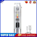 #A 1/2pcs Mini LED Keychain Flashlight Pocket Torch Camping Emergency Lighting T
