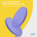 2pcs Pilates Yoga Mat Cushion Exercise Fitness Workout Knee Pads Purple Newly