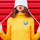 Candy Color Brooch Coffee Cup Badge Jacket Shirts Ornament Gift (Style 4)