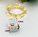 Year Christmas Fairy LED Decorative Light Outdoor String Lights Garland Lamp
