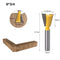 Woodworking Tool Dovetail Router Cutter Hradness End Cutter Dovetail Router Bit